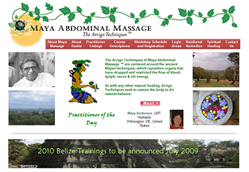 Maya Abdominal Massage - The Arvigo Techniques