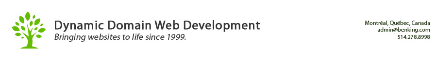 Dynamic Domain Web Development